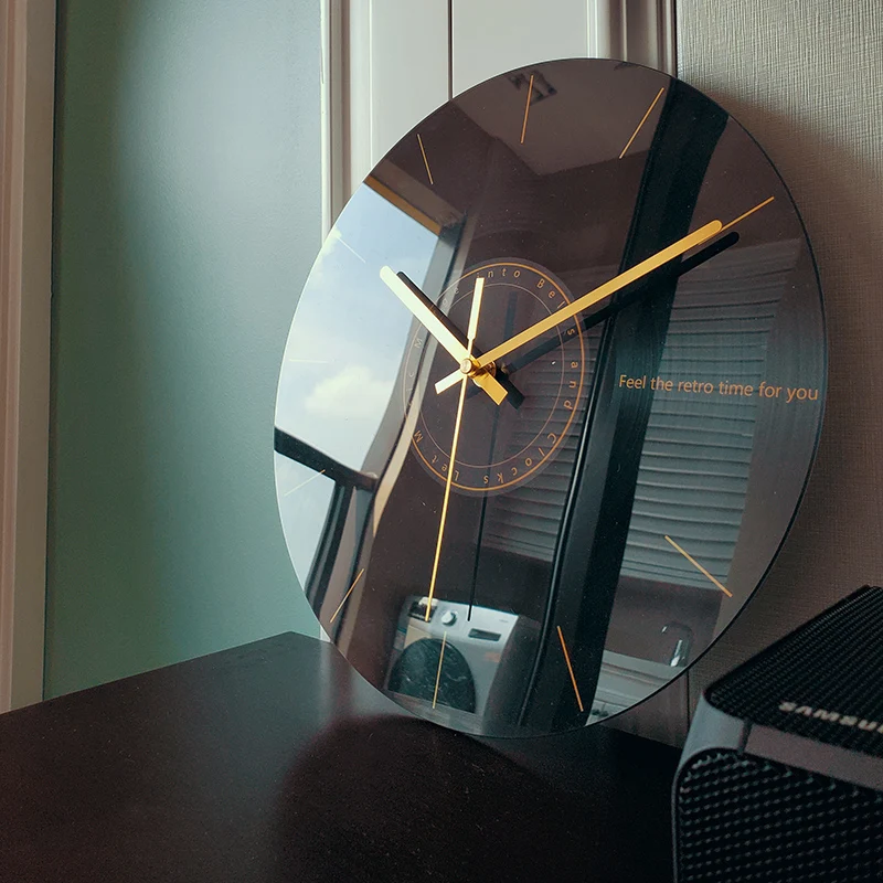 Luxury Watch House - Orologio da parete silenzioso di lusso
