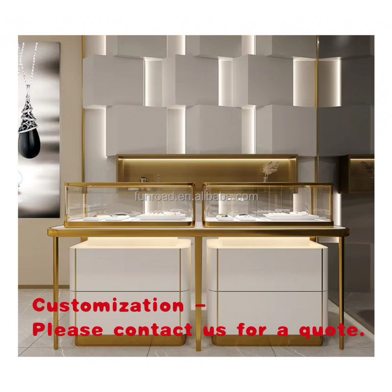 Luxury Watch Shop - Vetrina Espositiva in Acciaio Inossidabile per