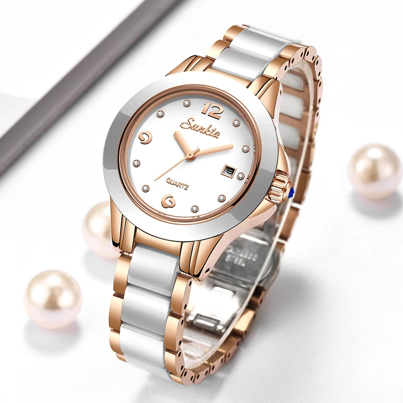 Luxury Watch Lady - Sunkta moda casual orologio da donna