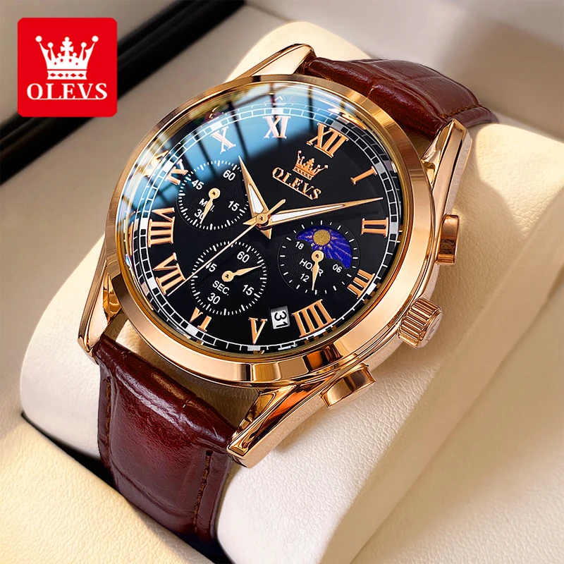 Luxury Watch Audemars Piguet - OLEVS 2871 Orologi Multifunzionali da Uomo