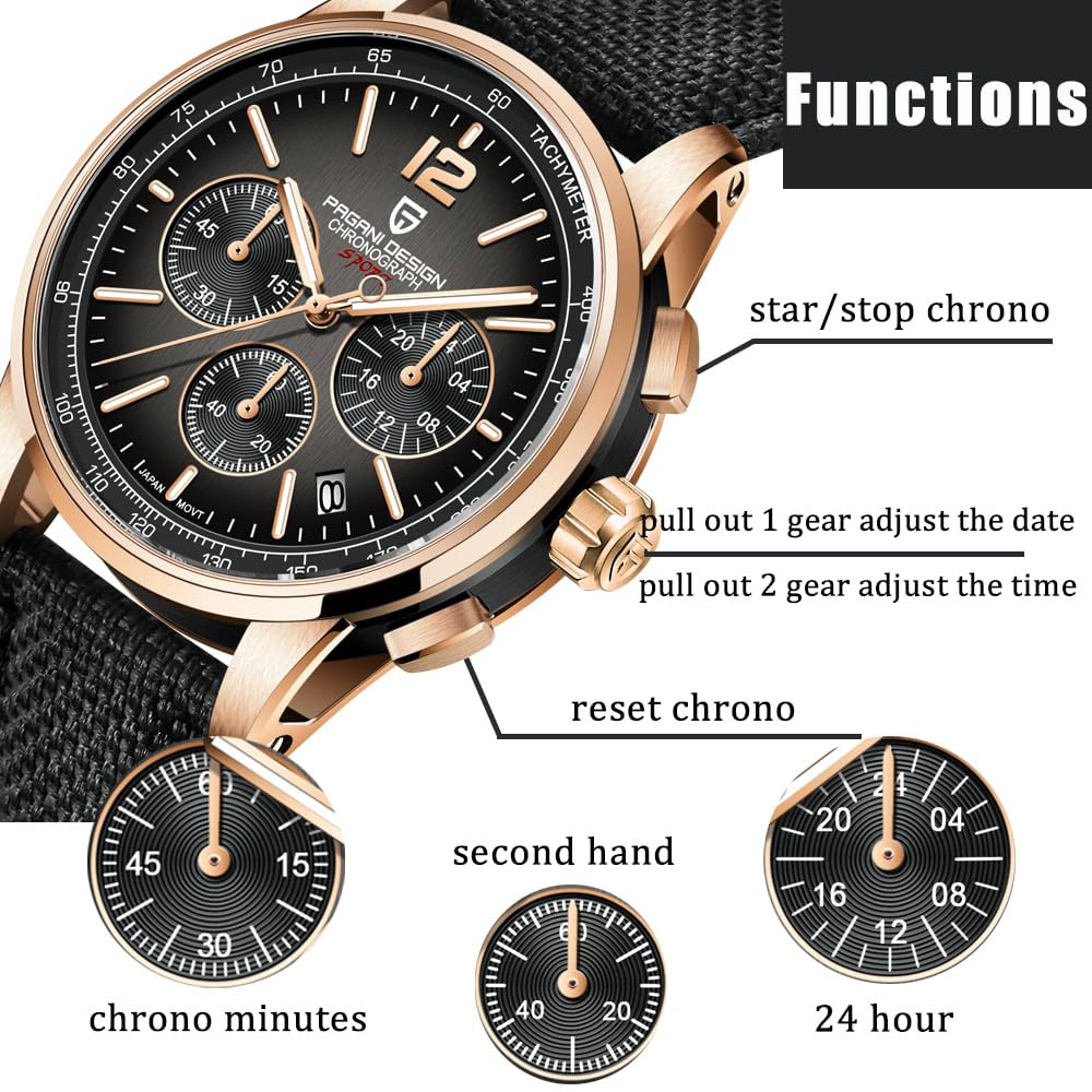 Luxury Watch Manufacturers - PAGANI DESIGN Nuovo orologio da uomo