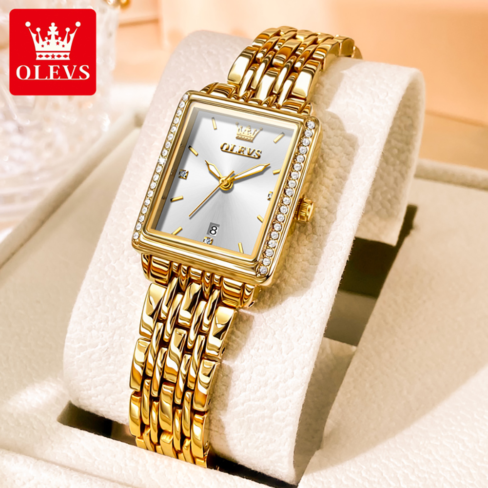 Luxury Watch Lady - OLEVS 9995 Orologio con Data per