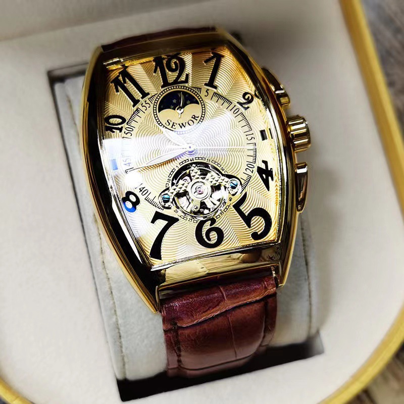 Orologio meccanico da uomo SEW - Luxury Watch Cartier recensione e prezzo