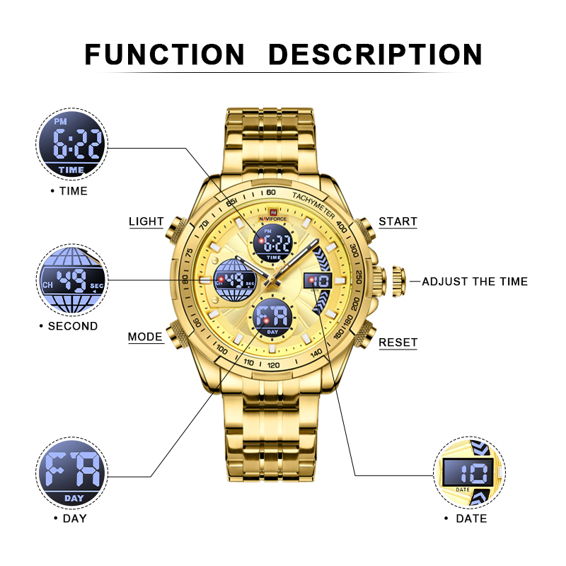 Orologio da Uomo NAVIFORCE di  - Luxury Watch Time recensione e prezzo