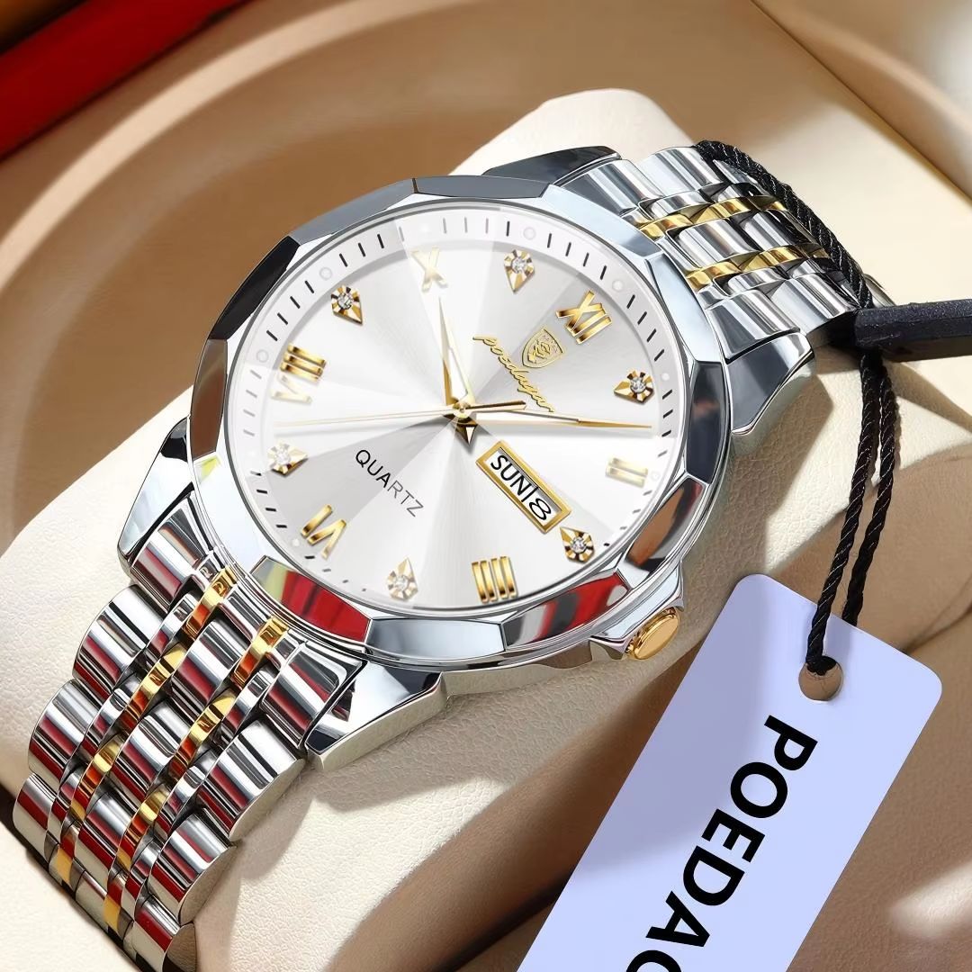 POEDAGAR Orologio da uomo orig - Luxury Watch Cartier recensione e prezzo