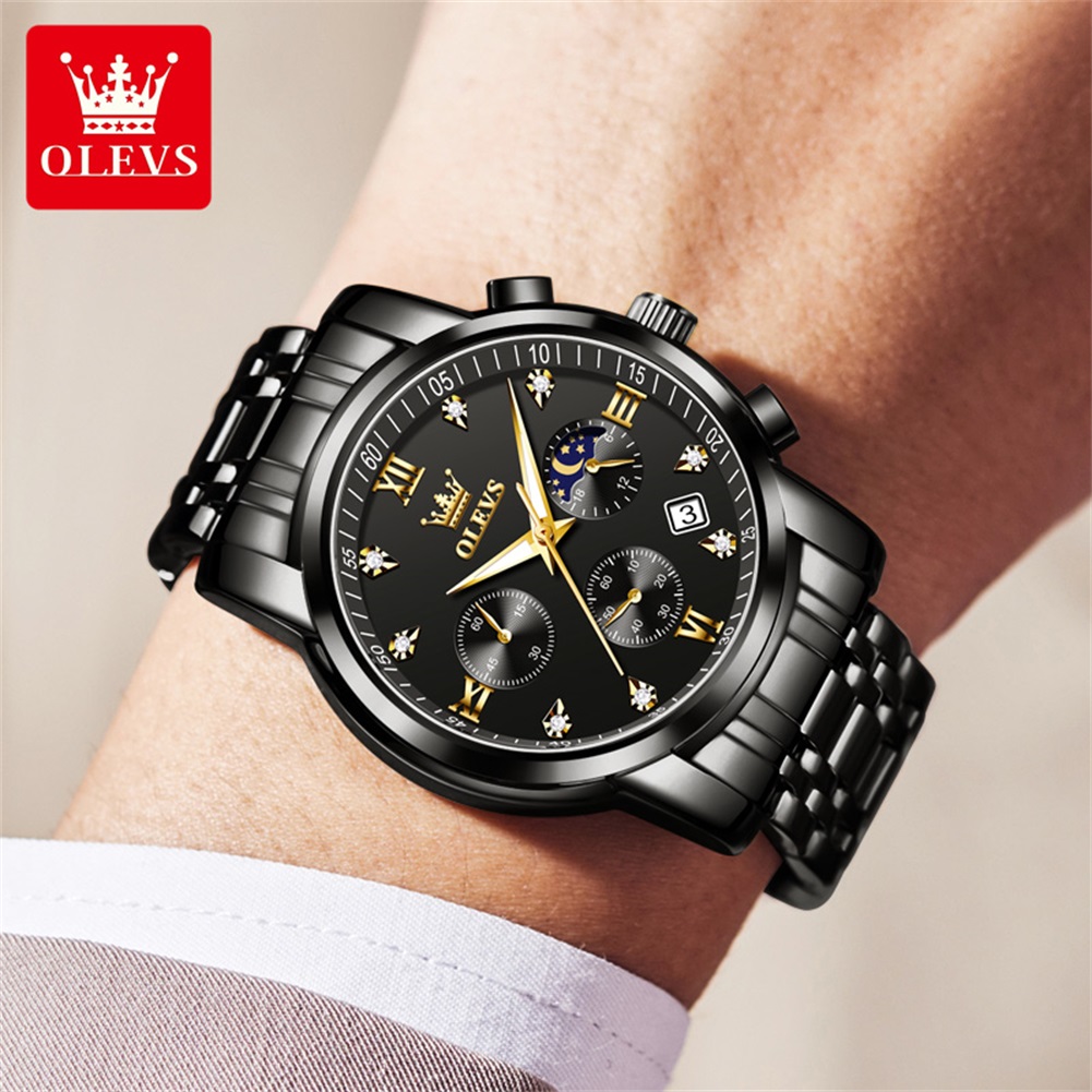 OLEVS Orologi da uomo popolari - Luxury Watch Brand recensione e prezzo