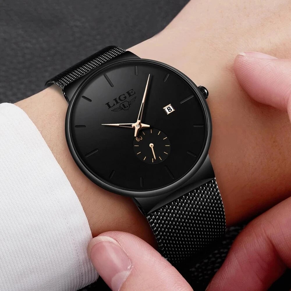 LIGE Fashion Mens orologi Top  - Luxury Watch Manufacturers recensione e prezzo