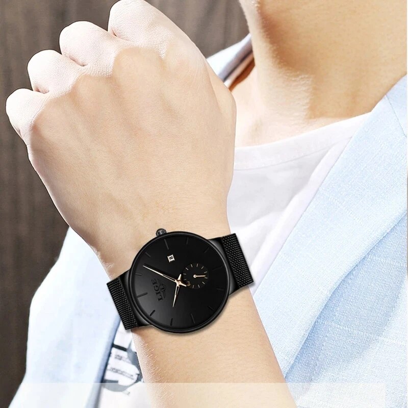 LIGE Fashion Mens orologi Top  - Luxury Watch Manufacturers recensione e prezzo